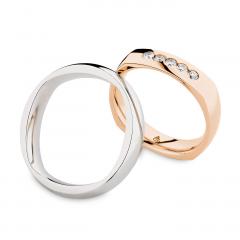 Christian Bauer Oro blanco - Los anillos de boda